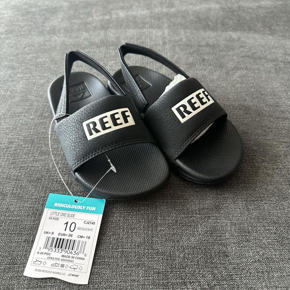 Reef Black Slides